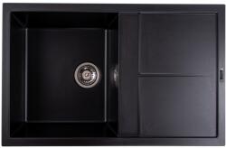 ELEFANT Chiuveta de bucatarie Elefant Premium Selena Negru 785x495mm (15622) Chiuveta