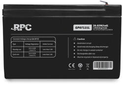  Akkumulátor - RPC - GP07121L 12V/7Ah