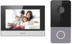 Hikvision DS-KIS603-P (C) Egylakásos IP video-kaputelefon szett, DS-KV6113-WPE1(C) + DS-KH6320-WTE1 + 2 db tápegység