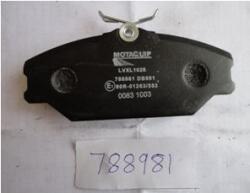 MOTAQUIP set placute frana, frana disc MOTAQUIP LVXL1028 - automobilus