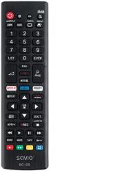 Elmak Savio RC-05 do TV LG távirányító Vezeték nélküli infravörös TV, Univerzális Nyomógombok (RC-05)