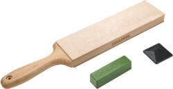 Sharpal Double-Sided Leather Strop with Green Compound and Angle Guide 8.5" x 2 (SH-205H)