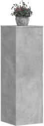vidaXL 2 db betonszürke szerelt fa növénytartó állvány 33x33x100 cm (3307885) - valora
