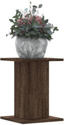 vidaXL 2 db barna tölgy szerelt fa növénytartó állvány 30 x 30 x 40 cm (3307852) - valora