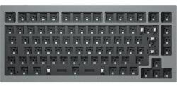 Keychron Q1 Swappable RGB Backlight ISO USB Gaming Billentyűzet - Barebone Szürke