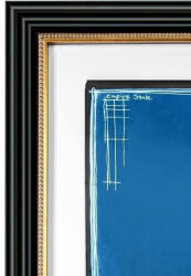 King Home Empire Art Deco Építészeti Kép Kék-Fehér (KHM-KH1501100263) - platinashop