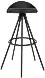  King Home Lanza 76 Bárszék Műbőr Fekete (KHM-301-CCV)