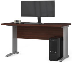 AKORD BM-135 Számítógépasztal Wenge Matt Fémlábakkal (BIUBM-135W)