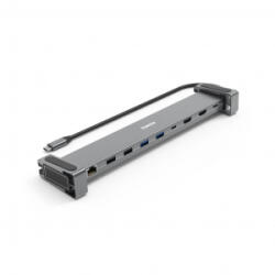Hama Connect2Office Basic V2 9 portos USB-C dokkoló (00200145)