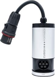 InChaNet Cubish Portabox elektromos autó állítható fali és hordozható töltő - 11kW (3x16A) - kontaktor