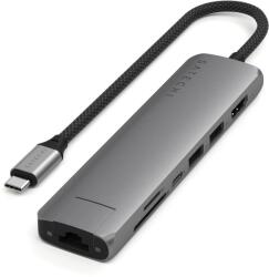 Satechi ST-P7SM hálózati csatlakozó USB C-típus 10000 Mbit/s Szürke (ST-P7SM)