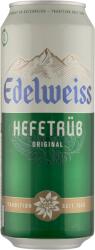 Edelweiss Hefetrüb Original szűretlen világos búzasör 5, 1% 0, 5 l doboz - ecofamily