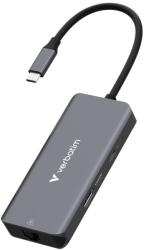 Verbatim 32157 hálózati csatlakozó USB 3.2 Gen 1 (3.1 Gen 1) Type-C 5000 Mbit/s Szürke (32157)