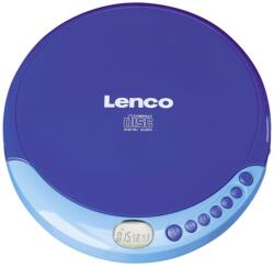Lenco CD-011 Hordozható CD lejátszó Kék (CD-011BLAU)