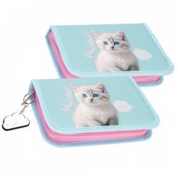 Starpak Cicás kihajtható tolltartó - kék, rózsaszín (550991) (550991)