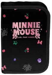 PASO Minnie Mouse kihajtható tolltartó - Fekete, Masnis (DM25XX-P001BW) (DM25XX-P001BW)