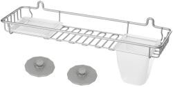 Metaltex MX402716 Artic Fürdőszobai Polc - 38x12x15 cm
