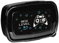 PASO Game műanyag uzsonnás doboz - New Level (PP25GS-3022) (PP25GS-3022)