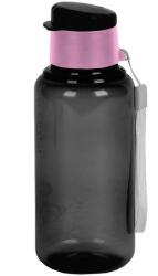 PASO Műanyag kulacs - fekete, pink (PPBP-3030) (PPBP-3030)