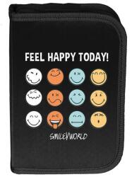 PASO Smiley felszerelt kihajtható tolltartó - Feel Happy Today (SM25LR-P001) (SM25LR-P001)