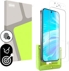 Tempered Glass Protector TGP Samsung Galaxy A56 üvegfólia + applikátor - tokbarát, ujjlenyomat-olvasó támogatás (TGP-A56-MIF)