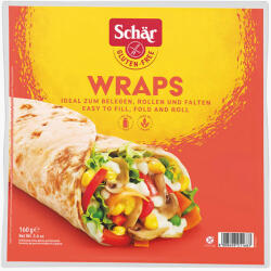  Schär gluténmentes, laktózmentes wraps tortilla lap - 160g