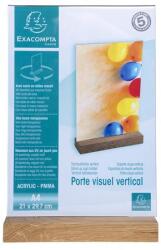 EXACOMPTA Laptartó, álló, A4, EXACOMPTA, áttetsző (EX84258D)