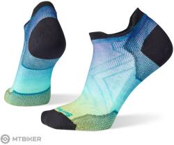 Smartwool Run Zero Cushion Ombre Print Low Ankle női zokni, capri (S)
