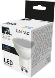 Entac LED Spot Wide Angle GU10 4W CW 6400K (LLSW-4W-CW)