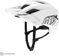 Troy Lee Designs FLOWLINE MIPS sisak, point white/black (XS/S (53-56 cm))