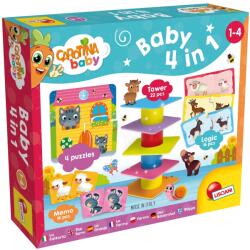 Lisciani Set educational 4 in 1 Lisciani Giochi - Puzzle, turn, memoriu și joc de logică (LI79872)