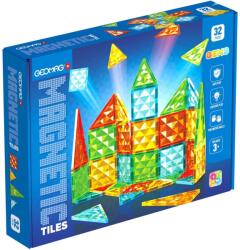 Geomag Constructor magnetic Geomag - Placi multicolore, 32 piese (G4101) Jucarii de constructii magnetice