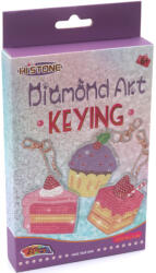  Kit de pictură cu diamant Hi Stone - Cupcakes (3 buc . breloc ) (852112)
