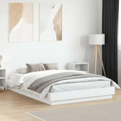 vidaXL fehér szerelt fa ágykeret 120 x 200 cm (VD3209863)
