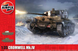 Airfix Model asamblat Airfix Militar : Tancuri - British tank Cromwell Mk. IV (AIR1373)
