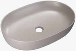 Excellent Jima mosdótál 61.5x41.5 cm ovális mosdótálak barna/bézs CEAC. 2001.615. CAM (CEAC2001615CAM)
