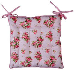 Clayre-Eef Székpárna 40X40cm, 100% Pamut, Sweet Roses