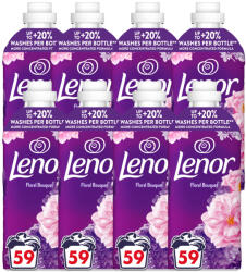Lenor INGYENES SZÁLLÍTÁS - Lenor Floral Bouquet öblítő 8x1, 239 liter (472 mosás)