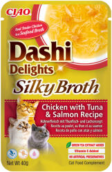  INABA INABA Dashi Delights selymes húsleves csirke tonhal és lazac recepttel 40g
