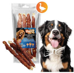 UNIQ PETS UNIQ PETS kutya rágcsálnivaló 320g Hosszú marhahúsos bőrrúd kacsával 28cm