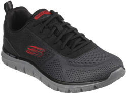 Skechers Track Ripkent 232399-BKCC férfi fűzős sportcipő fekete színátmenetes 06449