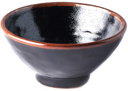 Made in Japan Bol ceramică TENMOKKU 15 cm, 450 ml, negru, ceramică, MIJ (MIJC2454)