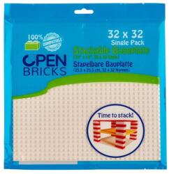 Open Brick Source Jucarie - Seturi de constructie - Placa alba 32x32 (OB-P32WH1)