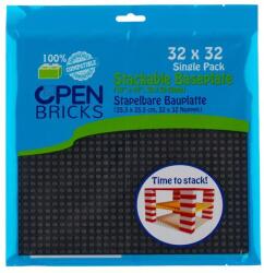 Open Brick Source Jucarie - Seturi de constructie - Placa neagra 32x32 (OB-P32BK1)