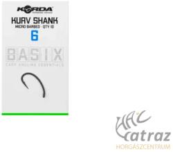 Korda Basix Kurv Shank Micro Barbed Méret: 6 - Korda Pontyozó Horog