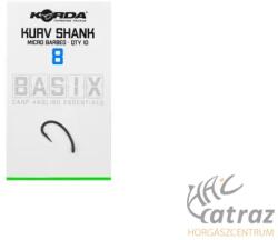 Korda Basix Kurv Shank Micro Barbed Méret: 8 - Korda Pontyozó Horog
