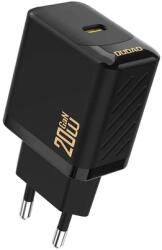 Dudao A26 PD20W GaN USB-C Töltő - Fekete (Dudao-A26)