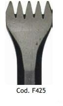 MILANI UTENSILI Dalta manuala 5 dinti sculptura piatra , 24 mm, Milani Utensili (F425) Dalta