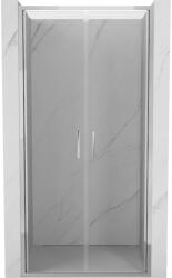 Mexen Exo, kétszárnyú zuhanyajtó 90x200 cm, 6 mm átlátszó üveg, króm profil, 814-090-000-01-00 (814-090-000-01-00)