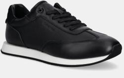 Calvin Klein bőr sportcipő LOW TOP LACE UP TMBL LTH fekete, férfi, HM0HM01804 - fekete Férfi 41